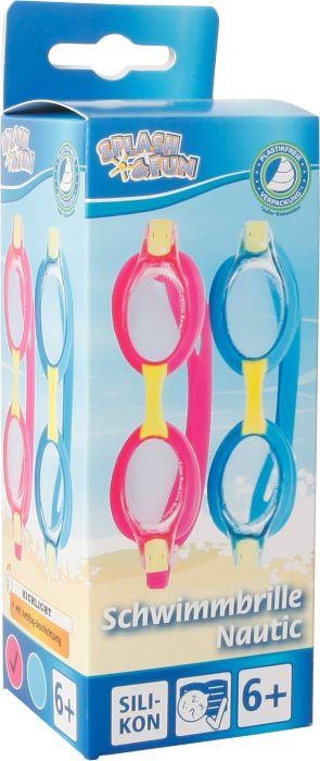 Actual product image Splash & Fun Nautic swimming goggles, silicone, 6+, assorted