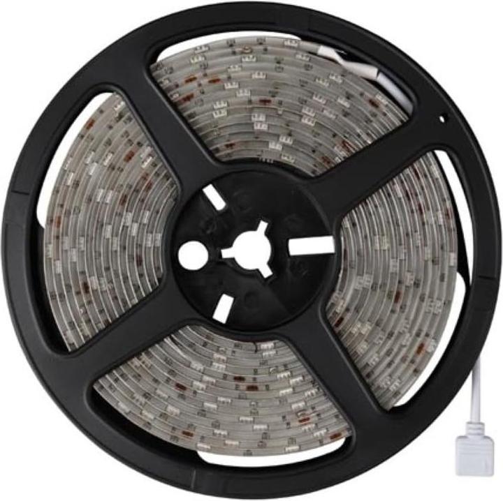 Produktbild LED Strips Consumer SET MIT FLEXIBLEM LED-STREIFEN, CONTROLLER UND NETZTEIL - RGB - 150 LEDs - 5 m - 12 VDC (RGB, 500 cm, Indoor)