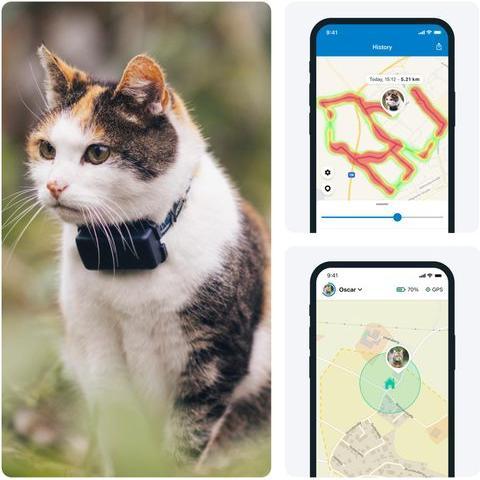 Produktbild Tractive CAT Mini GPS Tracker für Katzen (Katze, Allgemein)