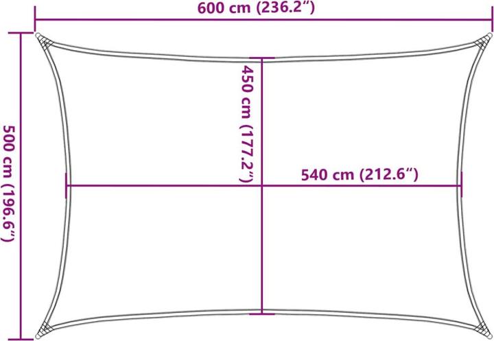 Actual product image VidaXL Alethea (600 x 500 cm)