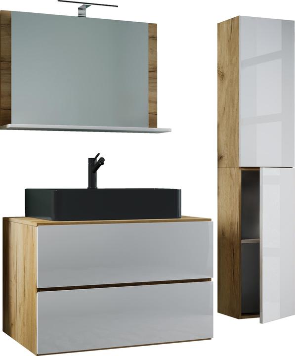 Image du produit VCM Meuble 4 vasques Lendas Tiroir