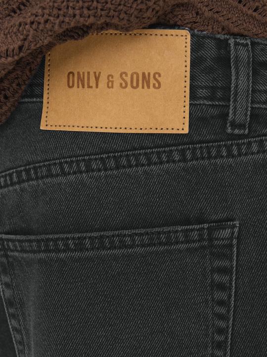 Immagine prodotto Only & Sons ONSFADE Mittlere Taille Locker geschnitten Shorts Jeans-Shorts (L)