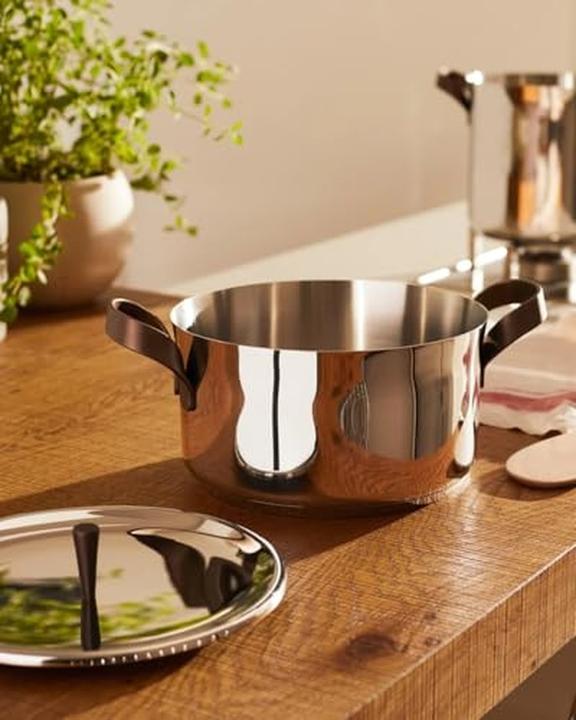 Actual product image Alessi Pot set 7 pcs EDO (24 cm, Pan set + pot set, Stainless steel)