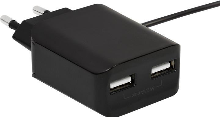 Actual product image LogiLink USB socket adapter (10.50 W, 2 ports)