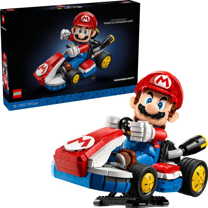 Actual product image LEGO Mario & Standard-Kart (72037, LEGO Rare Sets, LEGO Super Mario)