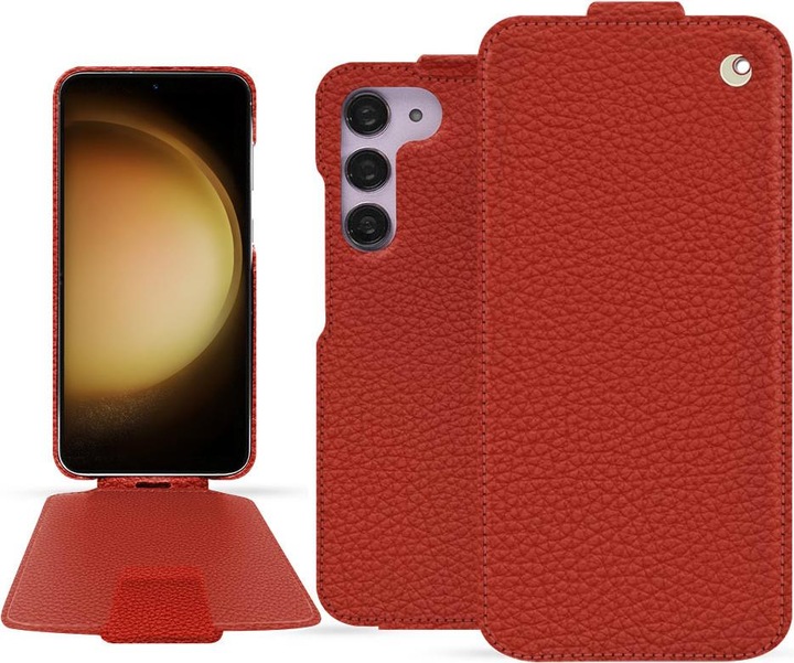 Actual product image Noreve Vertical leather shell (Samsung Galaxy S23+)
