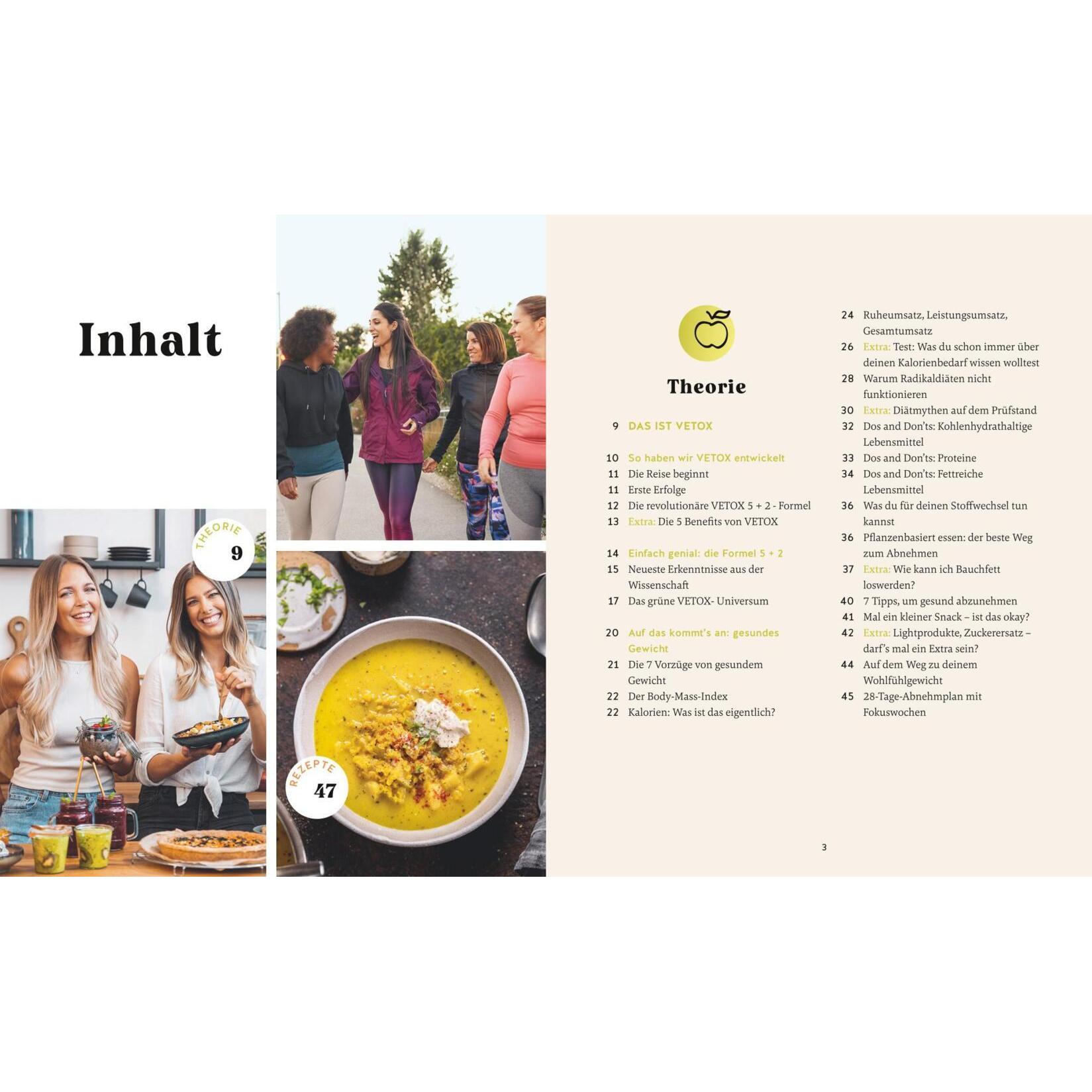 Thumbnail - Mit VETOX vegetarisch-vegan abnehmen, Ratgeber von Anna Lena Stegemann, Marie-Sophie Jesko