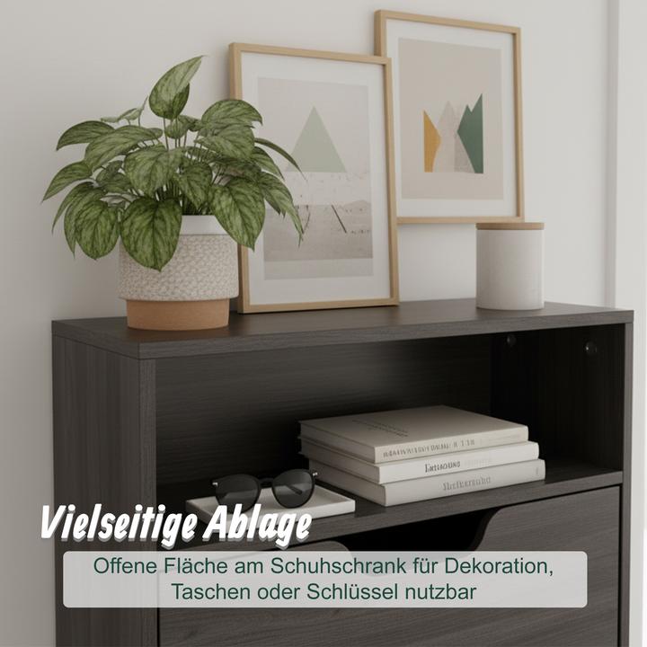 Produktbild Relaxdays Schuhschrank (80 x 24 x 140 cm)