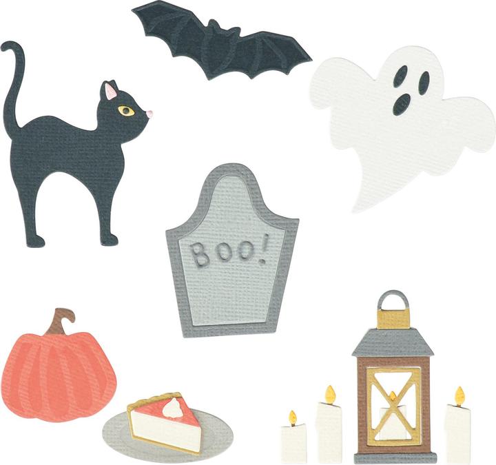 Immagine prodotto Sizzix Stencil fustellati Thinlits "Motivi di Halloween