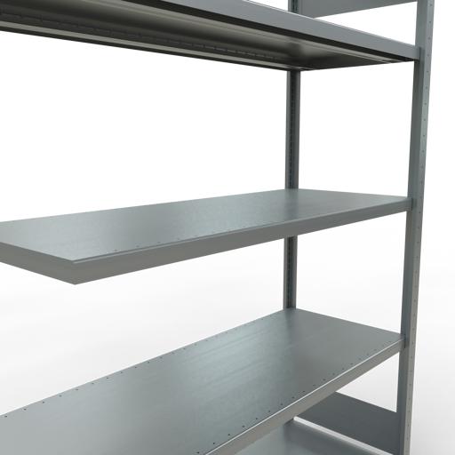 Actual product image Schulte Lagertechnik MULTIplus250 boltless add-on bay system with length bolts
