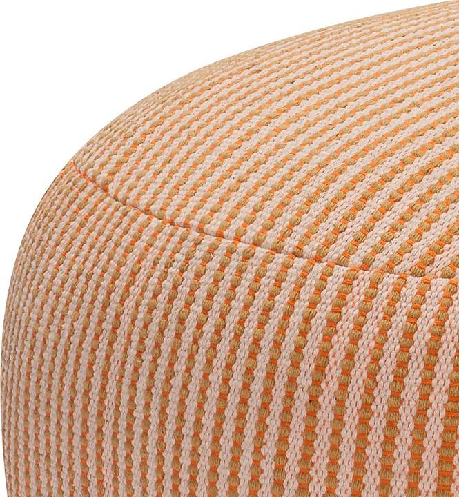 Image du produit Hübsch Mochi Pouf Sable/Multi