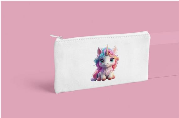 Image du produit Bügelbilder Schul & Freizeitsrucksack-Set Unicorn Teenager (15 l)