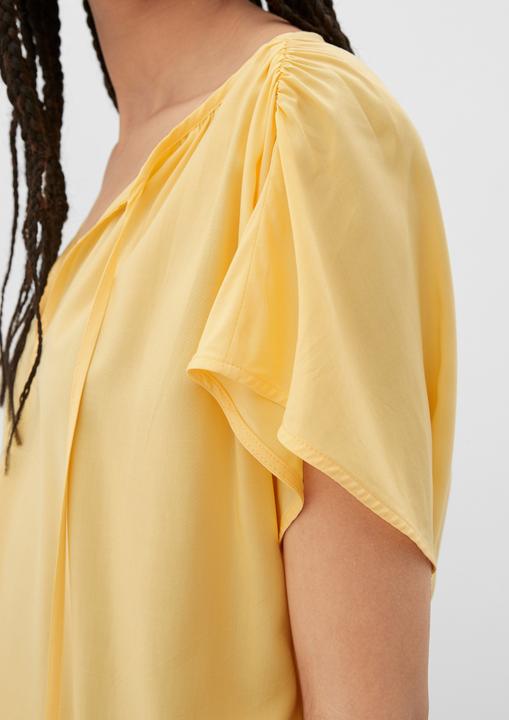 Image du produit s.Oliver Bluse Viskosebluse mit Raffung (42)