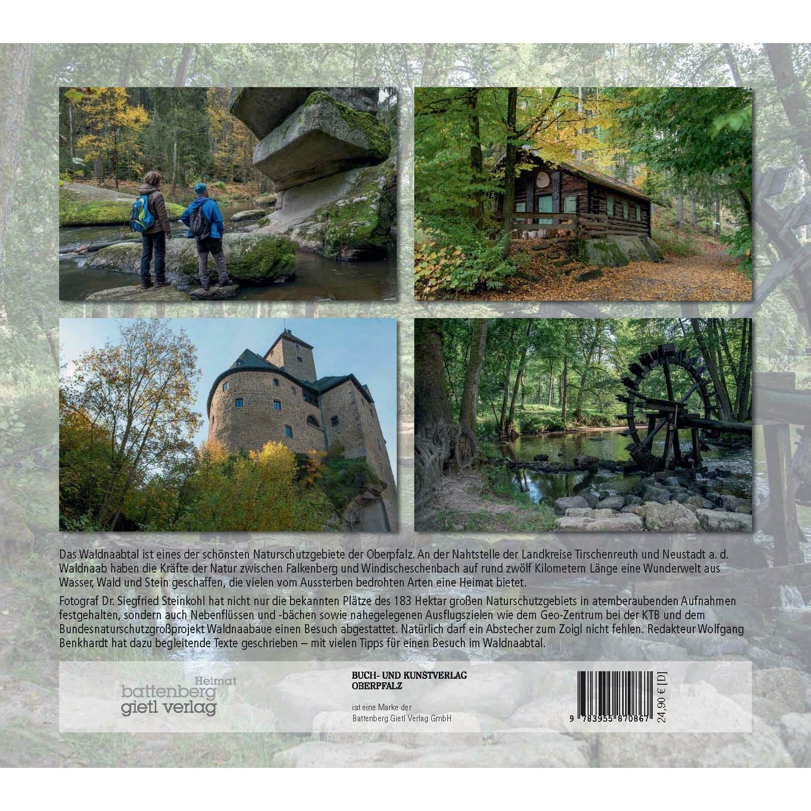 Thumbnail - Steinreich - Wildromantisches Waldnaabtal, Ratgeber von Siegfried Steinkohl, Wolfgang Benkhardt