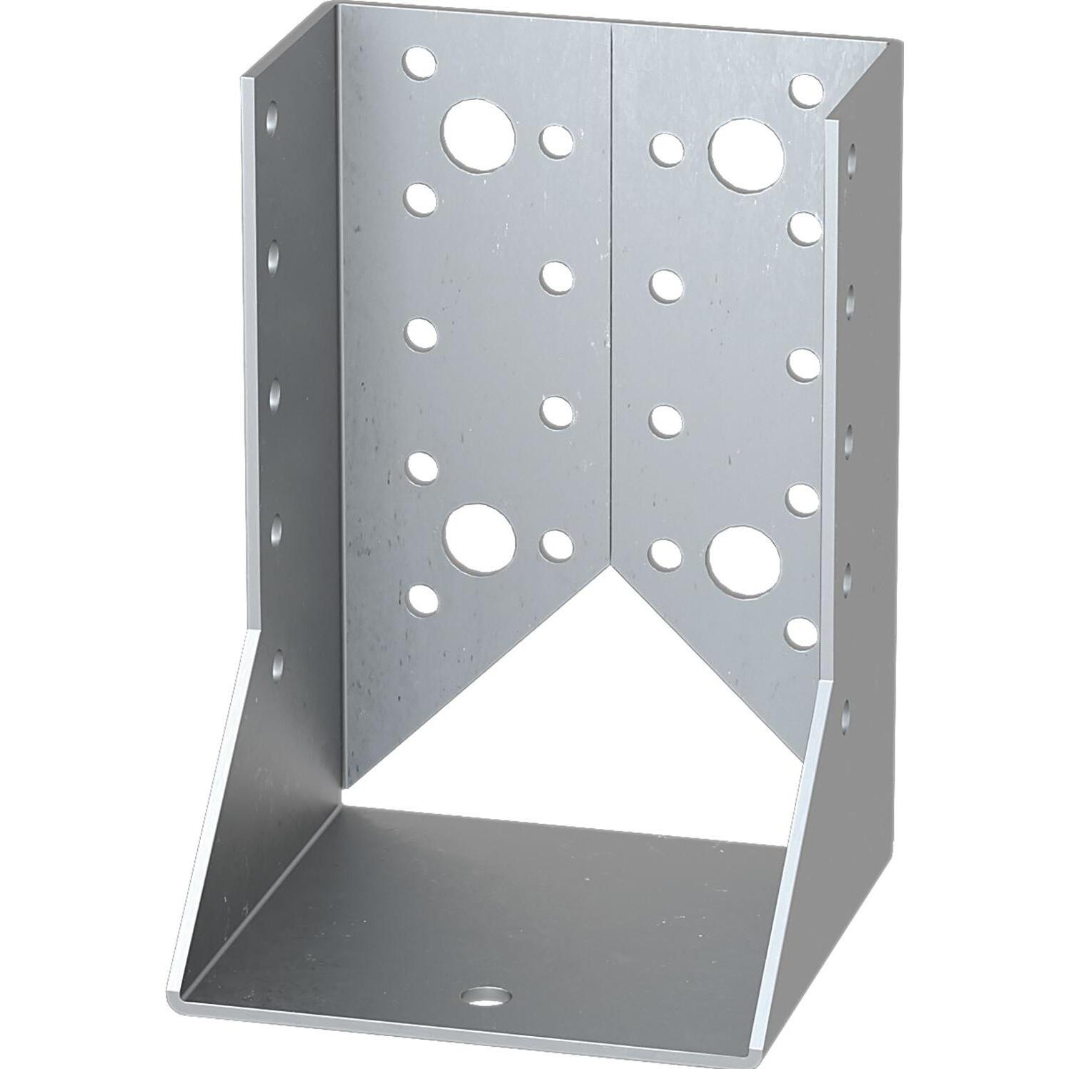 GH, Baubeschläge + Holzverbinder, Balkenschuh Kombi 04 innenliegend 140x180 - Stahl feuerverzinkt (Balkenschuh, 1 Stk.)