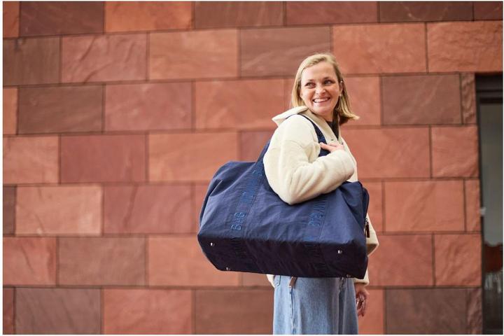 Image du produit Childhome Mommy Bag Signature Urban blau marine