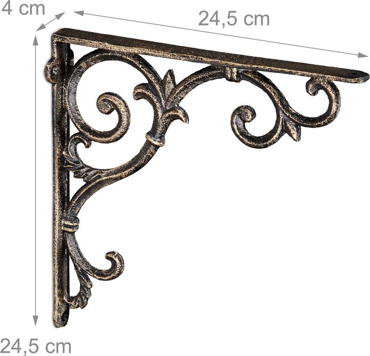 Actual product image Relaxdays Shelf angle
