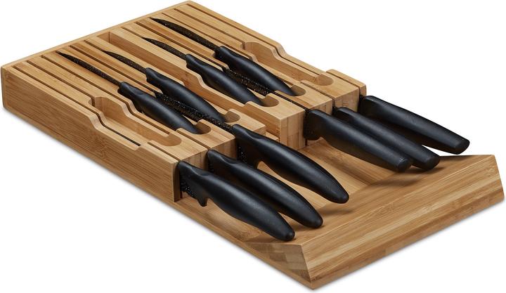 Image du produit Relaxdays Range-couteaux tiroir