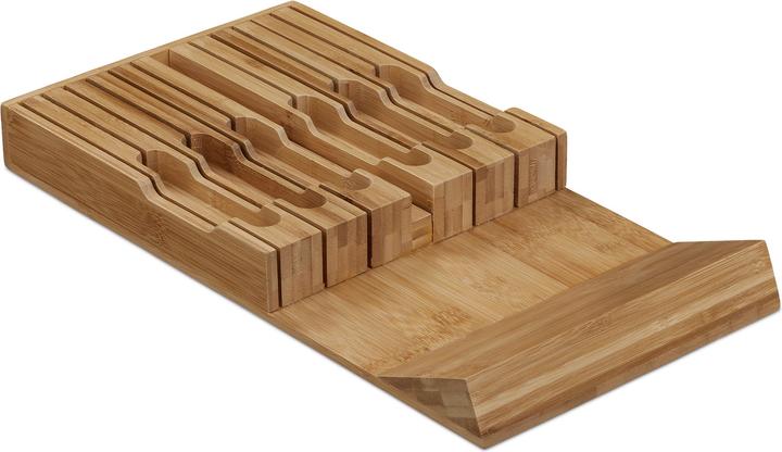 Image du produit Relaxdays Range-couteaux tiroir