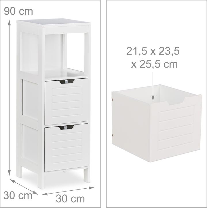 Productafbeelding Relaxdays Fiete (30 x 30 x 90 cm)