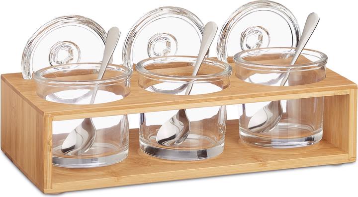 Produktbild Relaxdays Gewürzgläser Set (0.22 l)