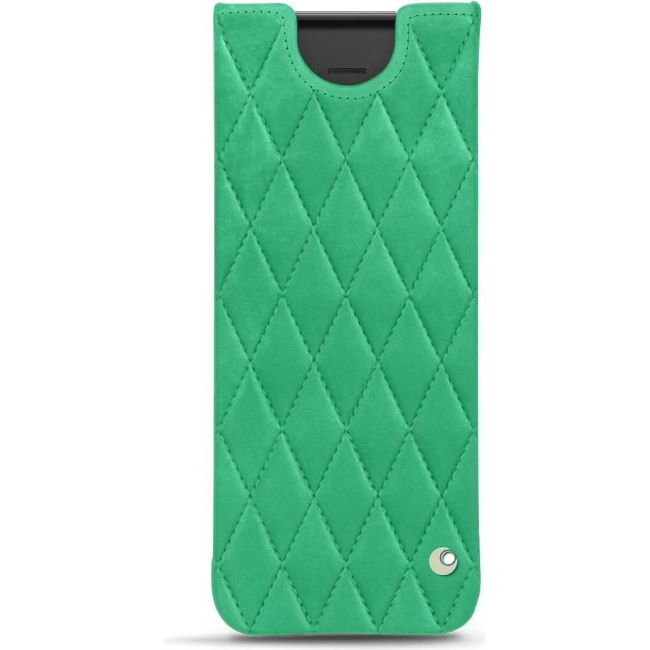 Noreve Lederschutzhülle (Samsung Galaxy Fold), Smartphone Hülle, Grün