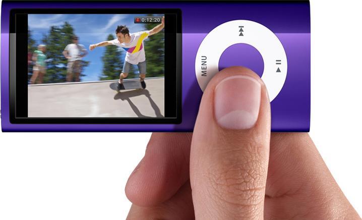 Produktbild Apple iPod nano, Generation 5, 8GB, Violett, Videokamera