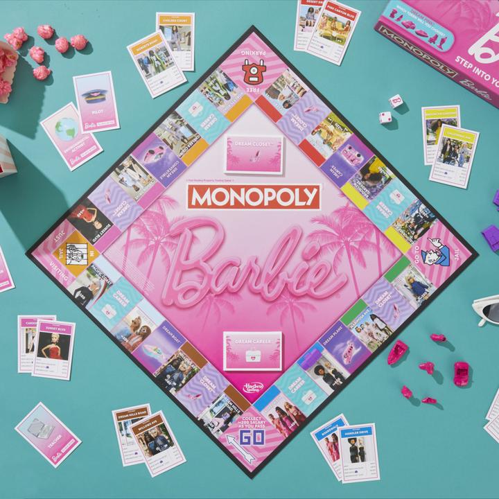 Produktbild Hasbro Gaming Monopoly Barbie Edition (Italienisch)