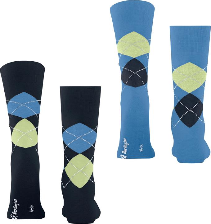 Immagine prodotto Burlington Everyday Argyle SO 2-Pack (Confezione da 2, 40 - 46)
