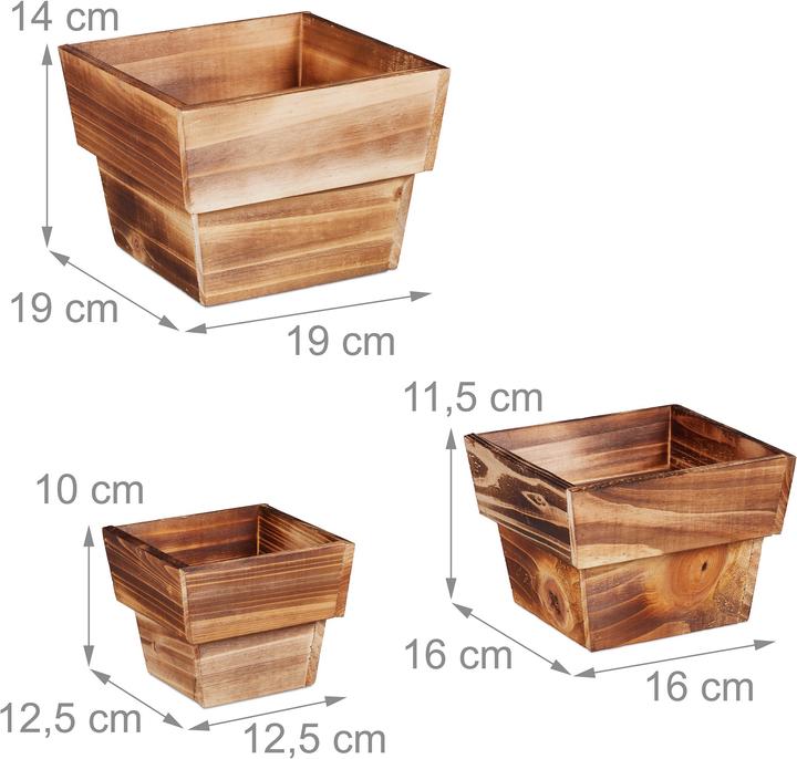 Productafbeelding Relaxdays Bloempot (19 cm)