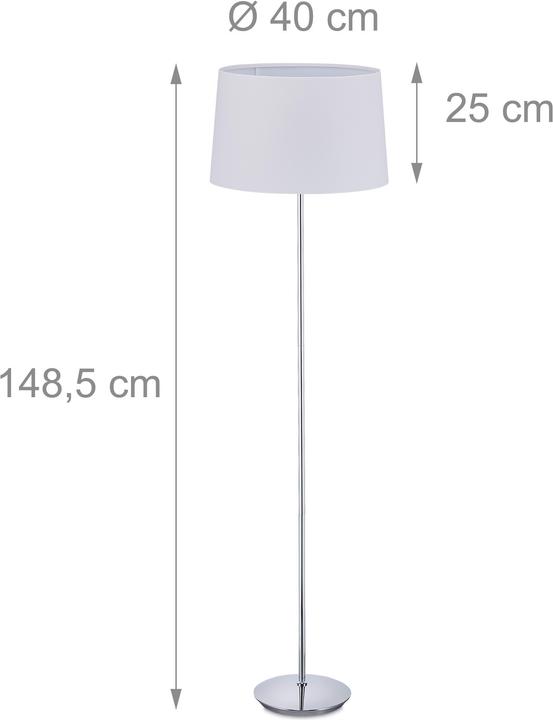 Image du produit Relaxdays Lampe droite (E27)