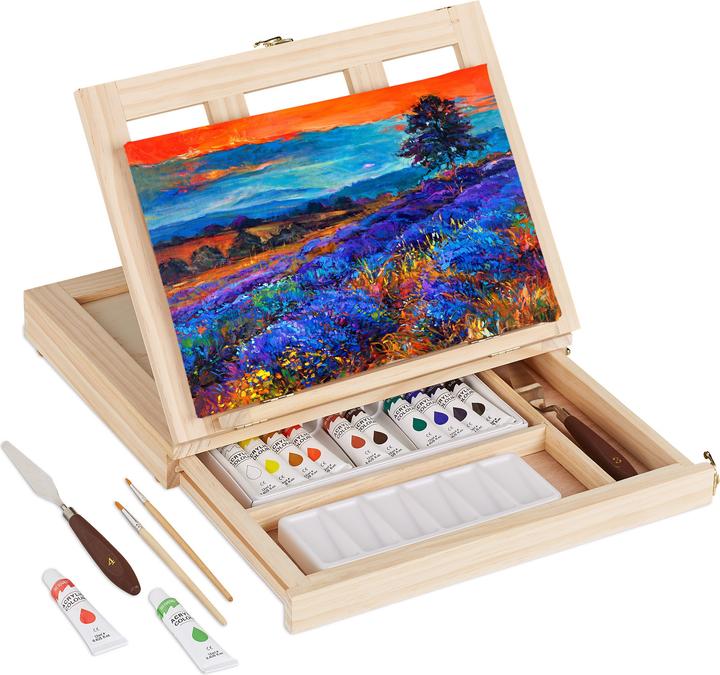 Actual product image Relaxdays Table easel
