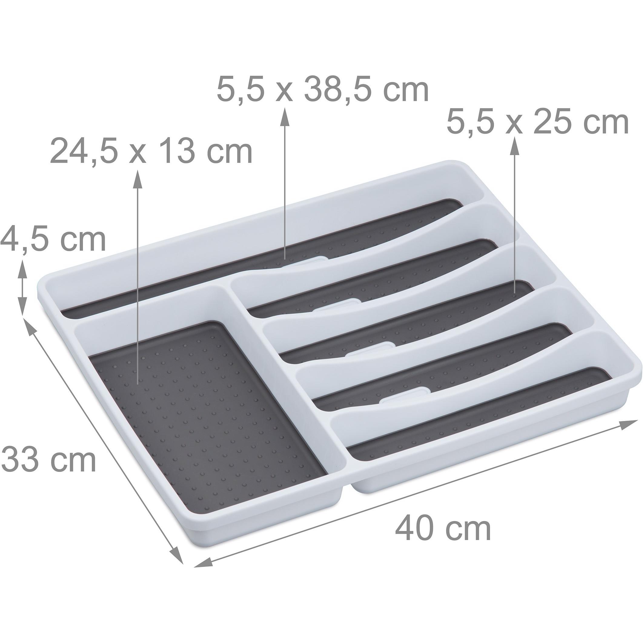Thumbnail - Relaxdays Besteckkasten, Besteckkasten, Weiss
