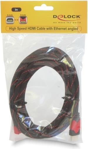 Produktbild Delock HDMI (Typ A) — HDMI (Typ A) (3 m, HDMI)