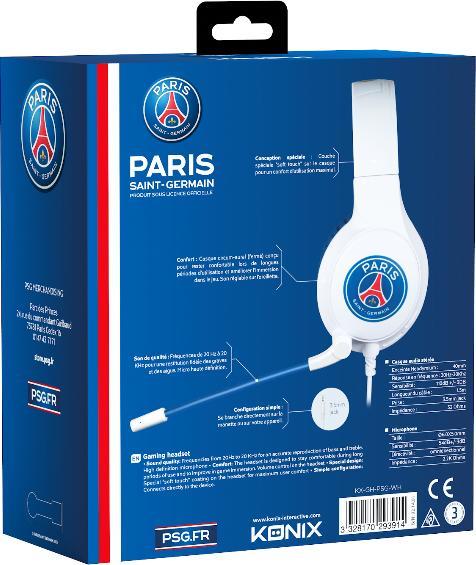Immagine prodotto Konix Gioco d'azzardo - PSG (Cablato)