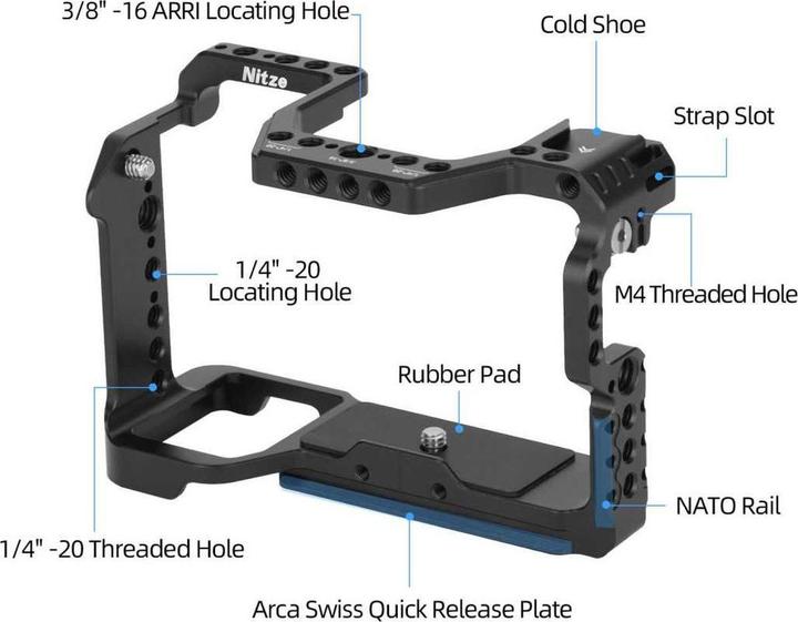 Produktbild Nitze Full Cage For Sony FX3 / FX30 (T-S11A) (11TS11A0000000) (Cage)