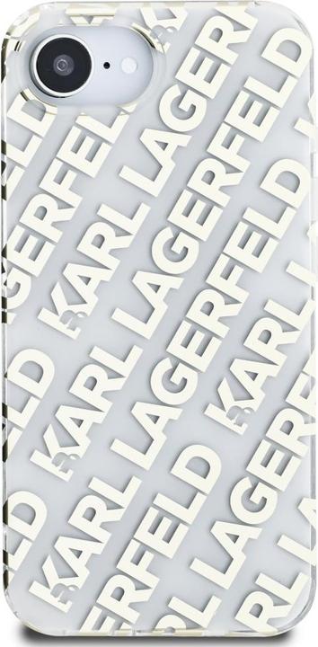 Produktbild Karl Lagerfeld Case IML Repeat Logo for iPhone 16e gold (Apple iPhone 16e)