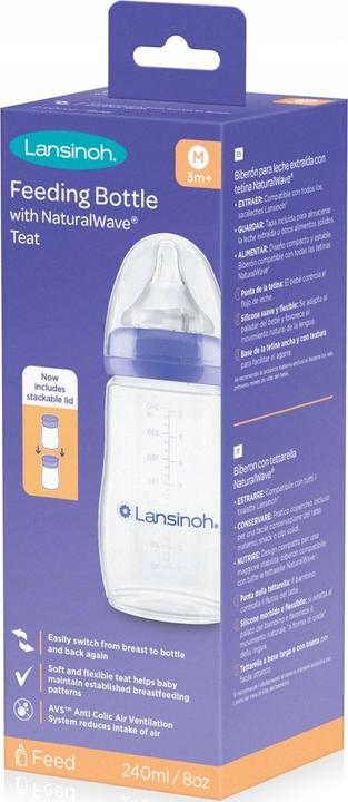Actual product image Lansinoh NaturalWave (160 ml)