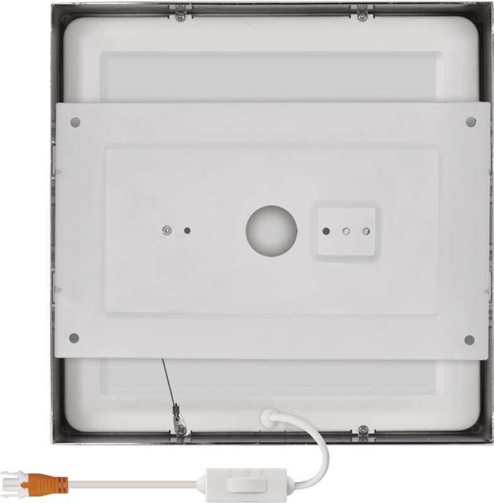 Actual product image Emos Surface-mounted LED light NEXXO, square, silver, 21W, with Change CCT (1900 lm)