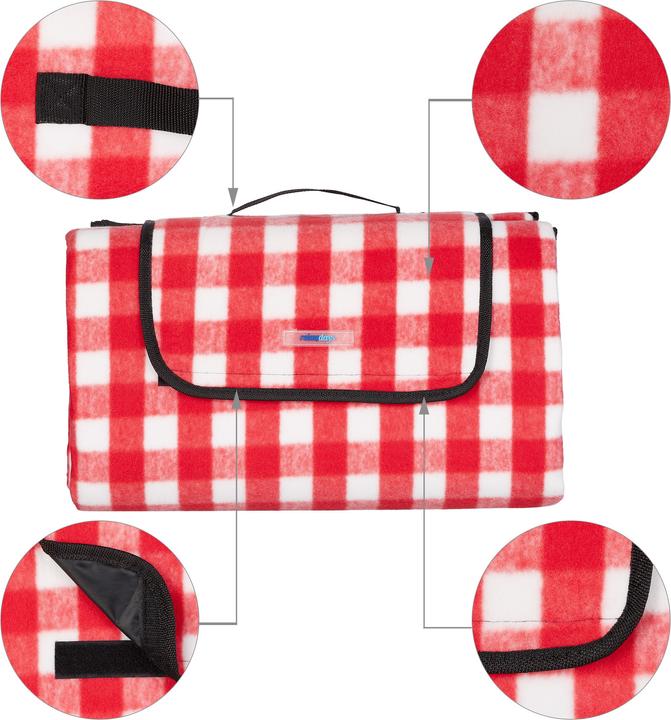 Produktbild Relaxdays Picknickdecke