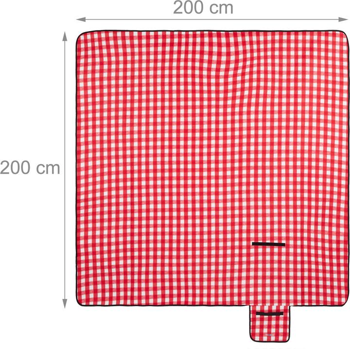 Produktbild Relaxdays Picknickdecke