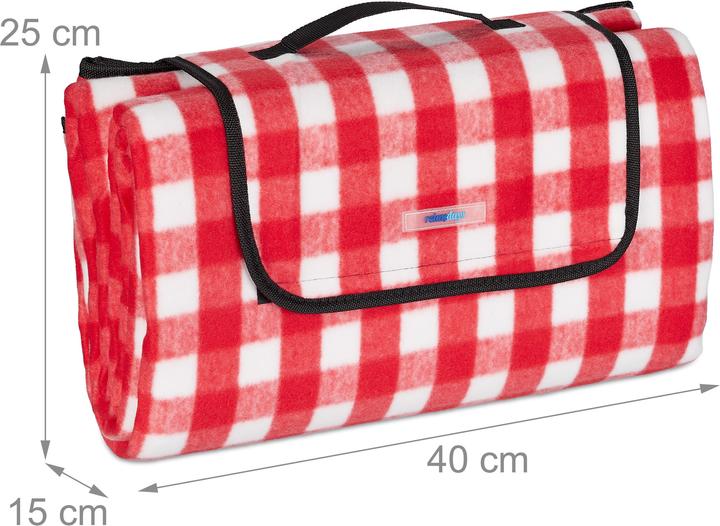 Produktbild Relaxdays Picknickdecke