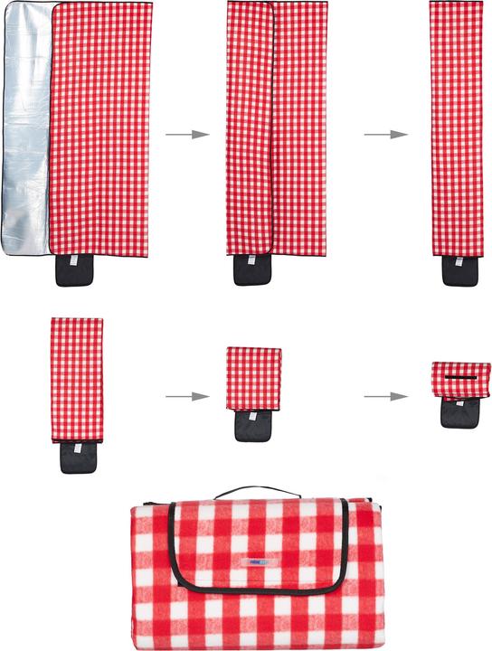 Produktbild Relaxdays Picknickdecke