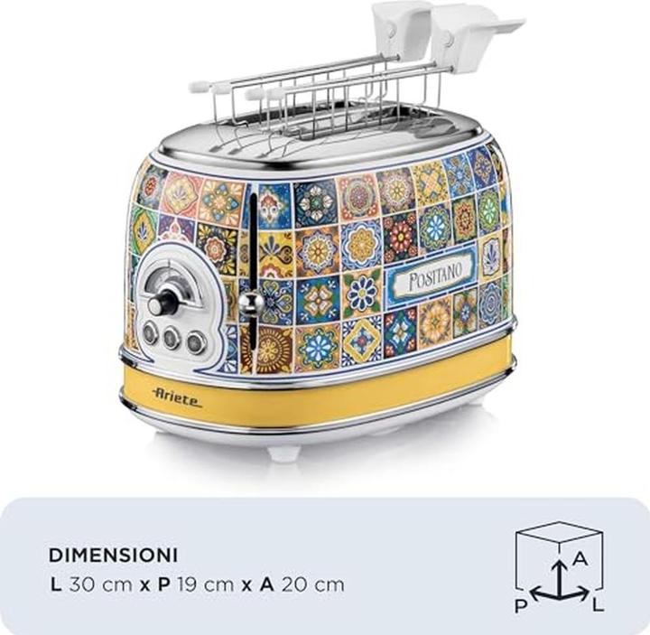 Produktbild Ariete Toaster 2-Scheiben Positano