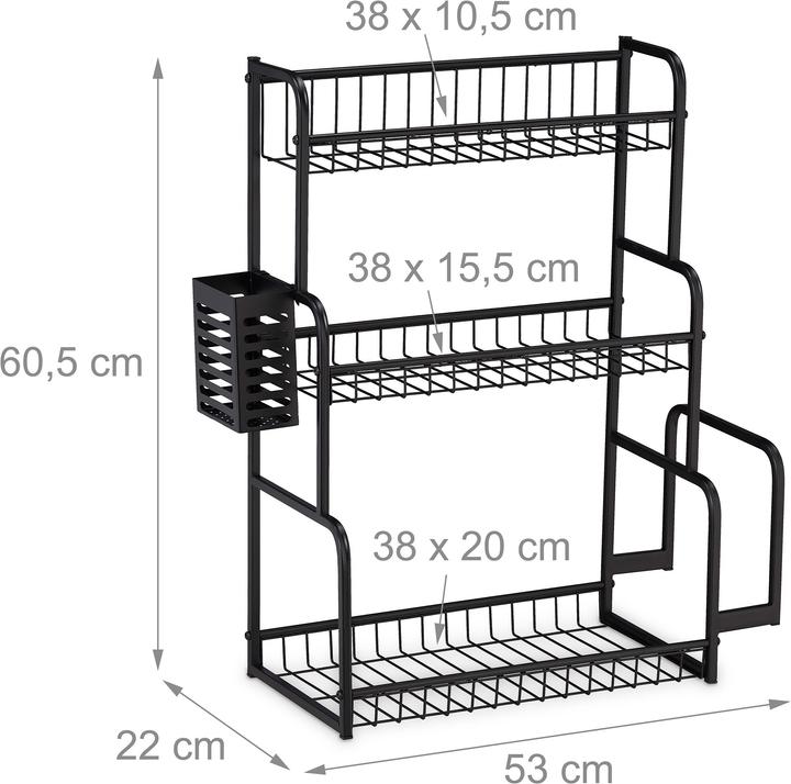 Immagine prodotto Relaxdays Scaffale della cucina