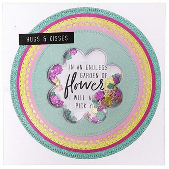 Actual product image art by marlene Cutting Dies "Flower Shape" Essentials