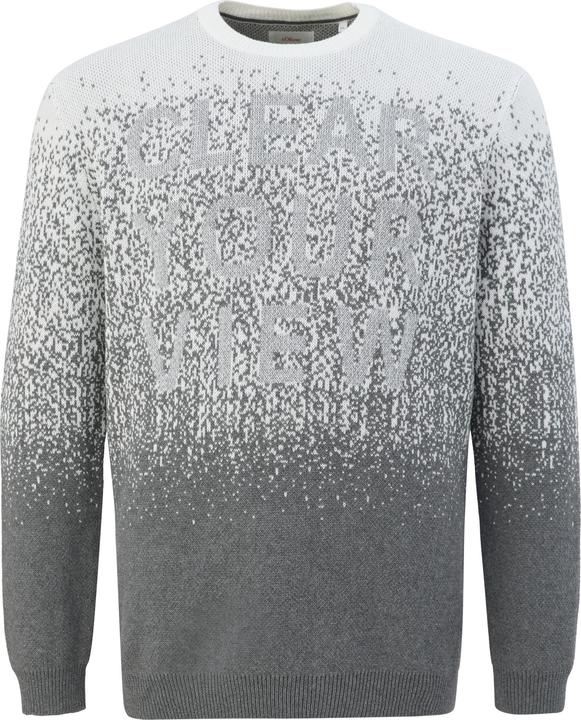 Produktbild s.Oliver Strickpullover Pullover aus Baumwollstrick (XXL)