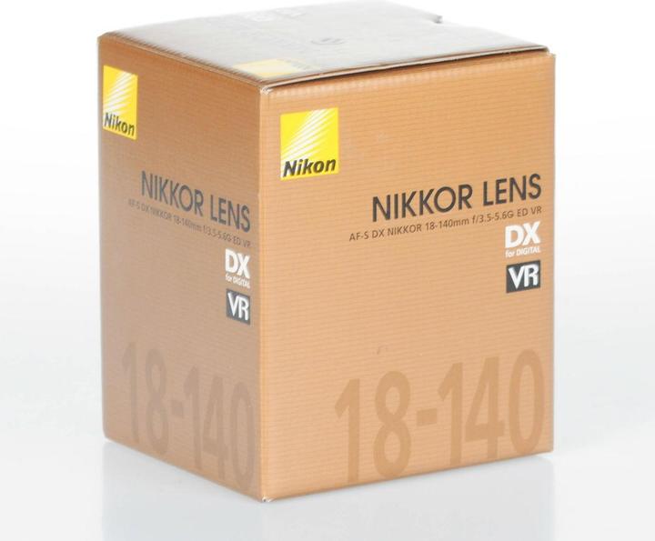 Produktbild Nikon AF-S Nikkor 18-140mm f/3.5-5.6 G ED DX VR (Nikon DX, APS-C / DX)