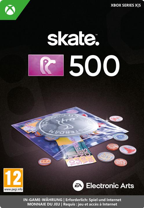 Actual product image Microsoft Xbox SKATE: 500 SV Bucks Download Code