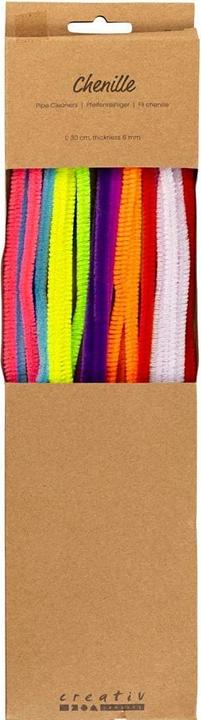Creativ Company Chenilledraht 25 Stück, Sortierte Farben, Länge: 30 cm (0.30 m)